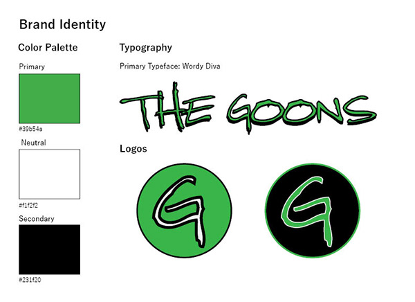 Logo, color, and type system